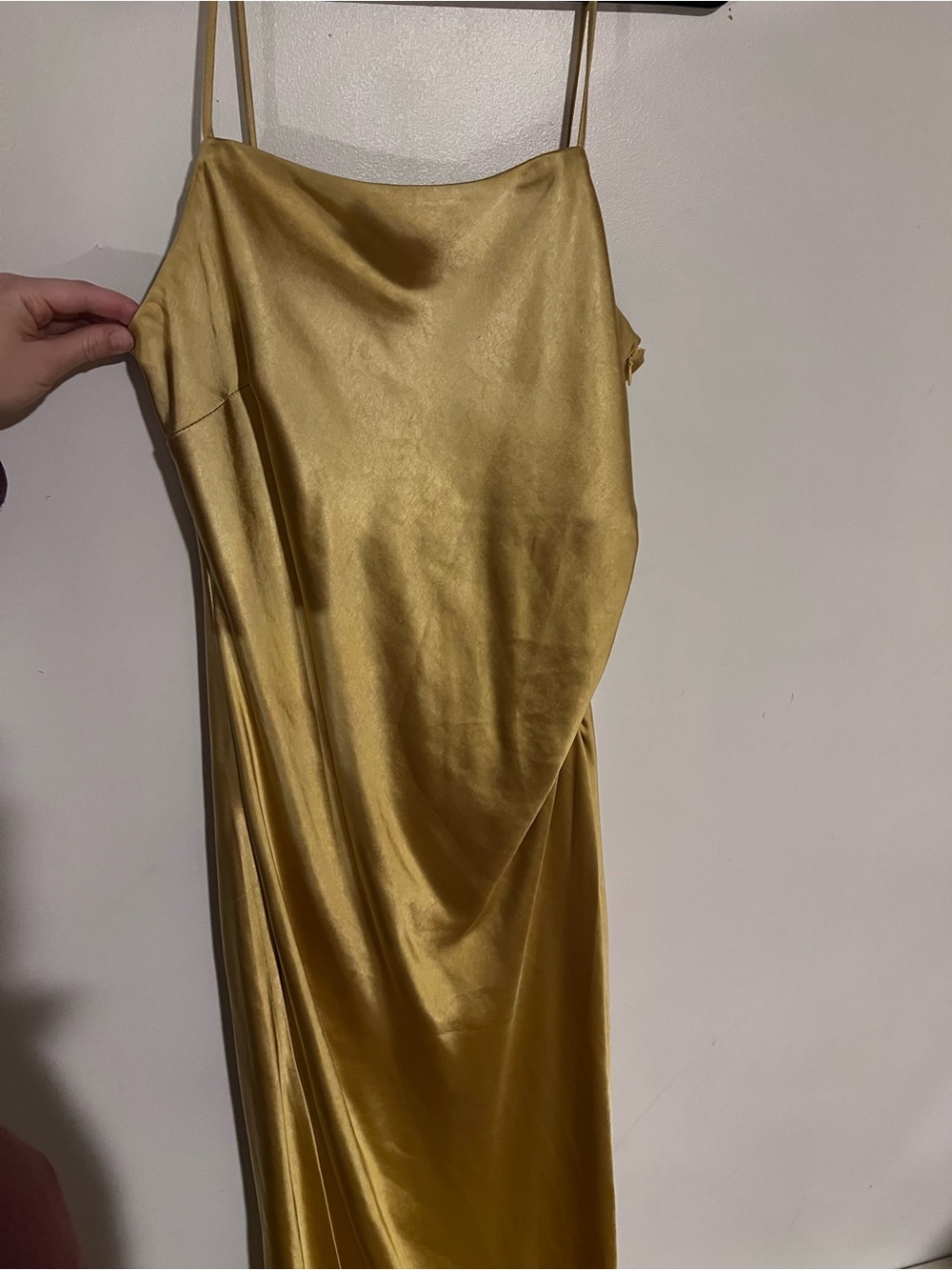 Dress Forum Gold Satin dress